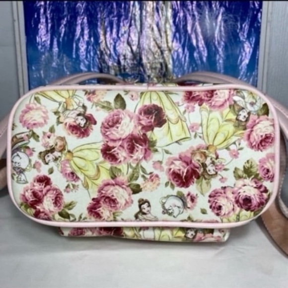 Disney belle beauty and the beast floral loungefly mini backpack - Picture 7 of 7